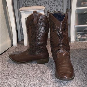 Rampage Vikki Western Cowboy Boots size 11